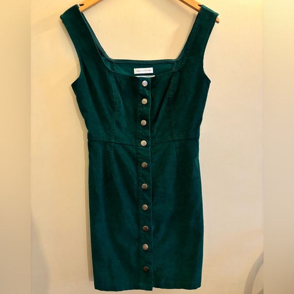 UO Green Corduroy dress - Picture 2 of 6